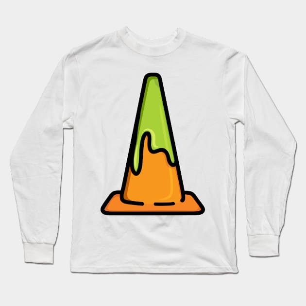 Slime cone Long Sleeve T-Shirt by hoddynoddy